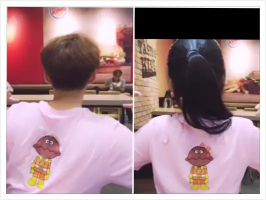 20수 코튼 브이넥 티셔츠(남녀공용)  제작 후기 두번째 구매하는건데 이번엔 남친이랑 같이 상의하면서 만들었어요~ 욕심많아서 이거저거 했는데 ㅋㅋ 직접 전화 주셔서  보완될 만한거 체크해주셔서 좋았어요~ 

티셔츠 색상이 생각보다 딸기우유색이었지만ㅎㅎ
귀엽고 만족합니다~~ - 마플 리얼 후기 