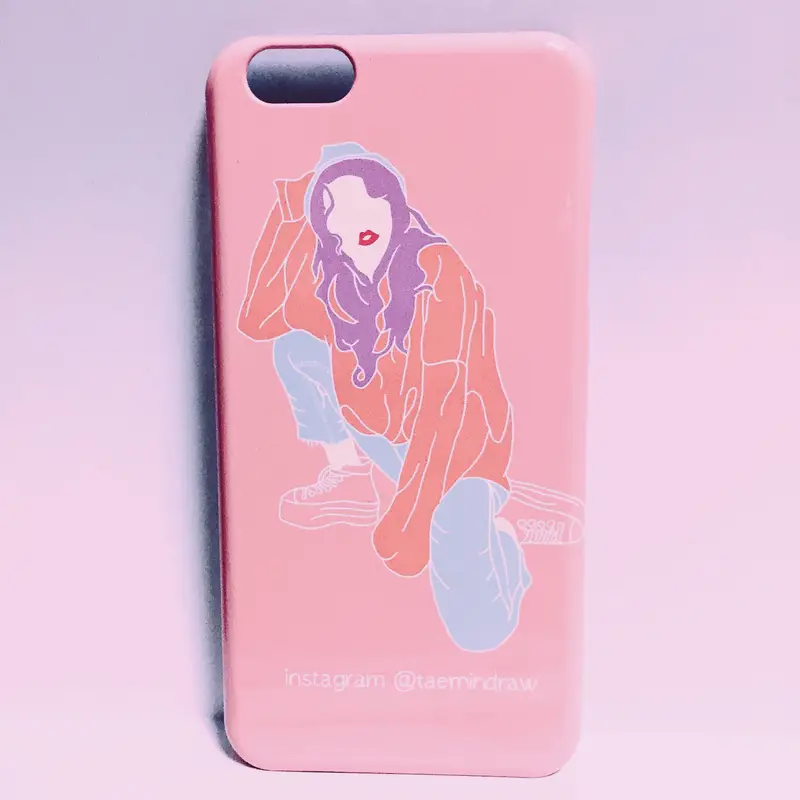아이폰6+/6S+(플러스) 하드케이스 (유광)  제작 후기 유광이 더 멋지네요 ! 👍👍👍- 마플 리얼 후기