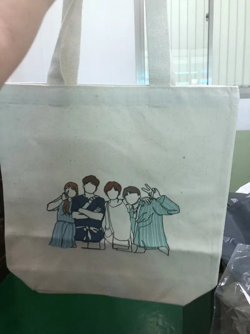 캔버스 에코백  제작 후기 너무 너무 예뻐요!!! 감사합니다- 마플 리얼 후기