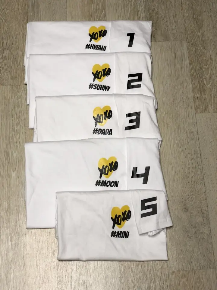 20수 Value 라운드 티셔츠(남녀공용)  제작 후기 티셔츠가 톡톡하니 좋아요! 가족티 찾아보니 너무 촌스러운 디자인밖에 없어서 한참 찾다가 여기서 제작했는데 너무 맘에 듭니다- 마플 리얼 후기