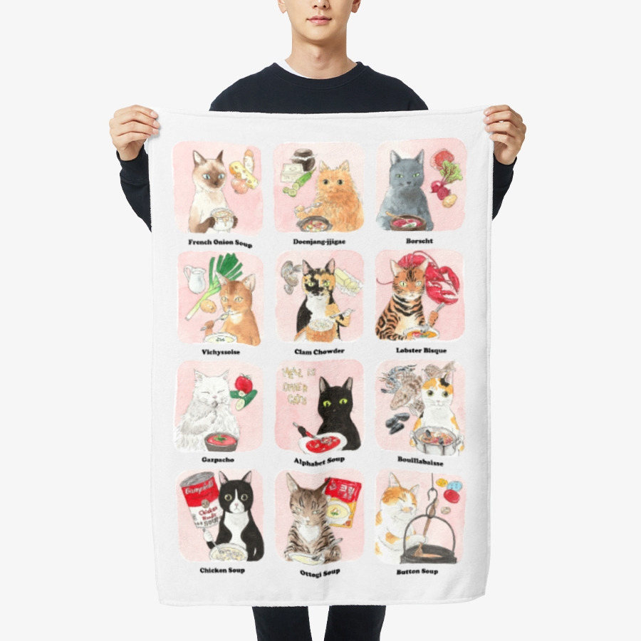 Cats Eating Soup, MARPPLESHOP GOODS