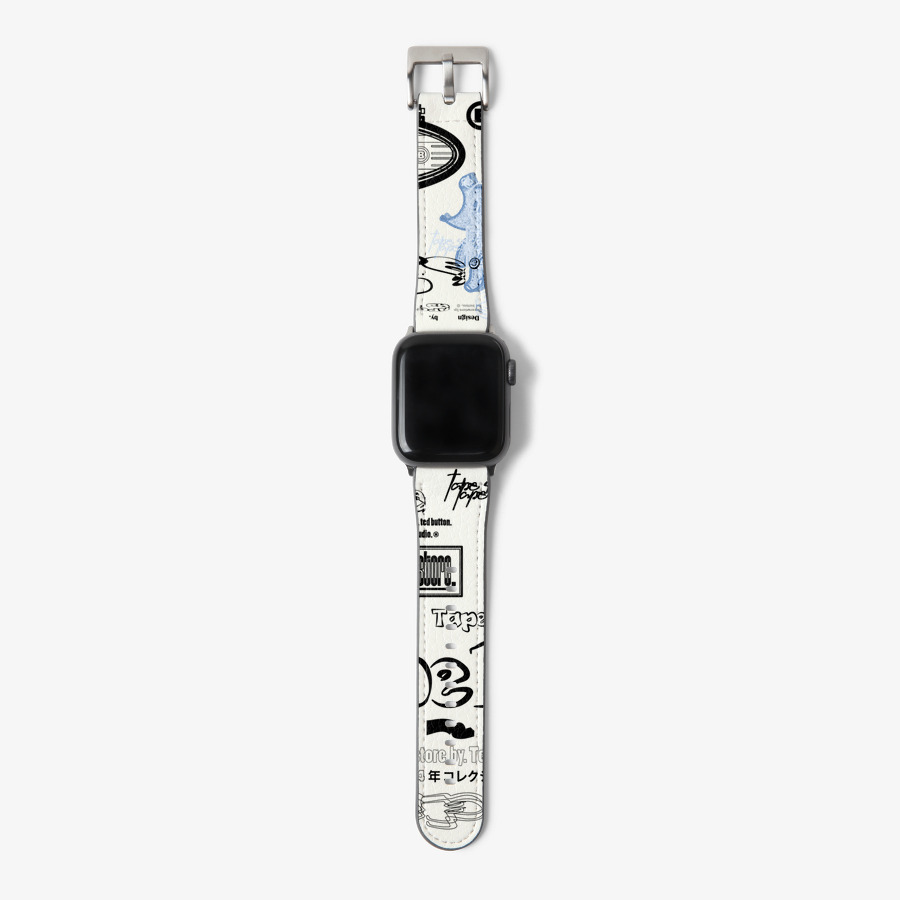 Taperestore Logo Apple Watch Strap, MARPPLESHOP GOODS