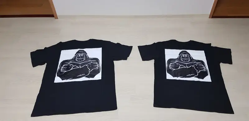 Fill It Signature Round Short Sleeve T-Shirt (Big Size) Purchased 3XL 제작 후기 Best in the biz for my $$. They do it just right!- 마플 리얼 후기