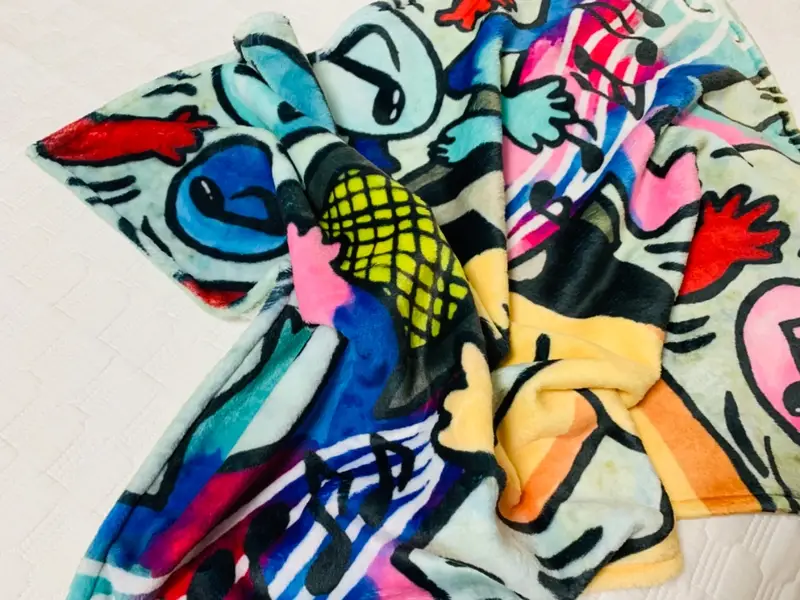 가로 양모 담요 (S) 75x55cm 구매 제작 후기 보들보들 이뻐용><!!!- 마플 리얼 후기