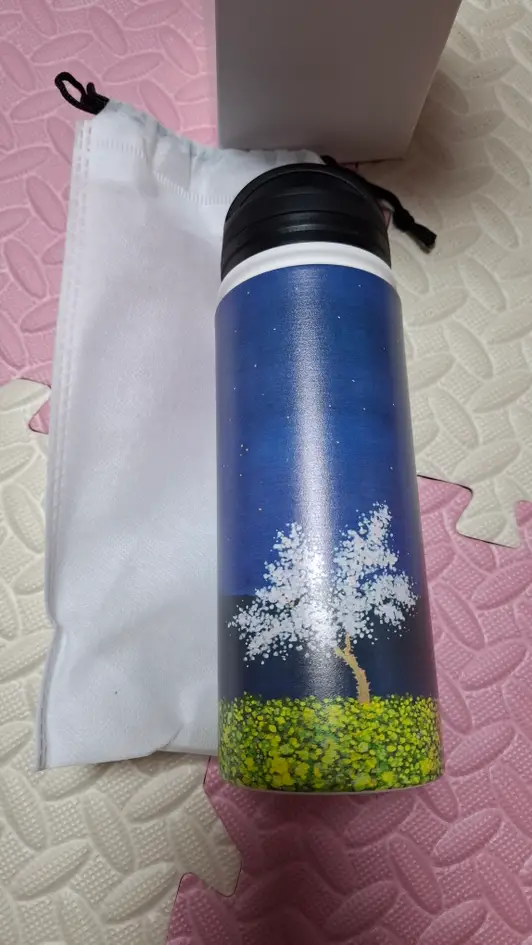 Outdoor Stainless Steel Bottle 18oz (Handle type) Purchased 18oz 제작 후기 It arrived really quickly and was well packaged. - 마플 리얼 후기 