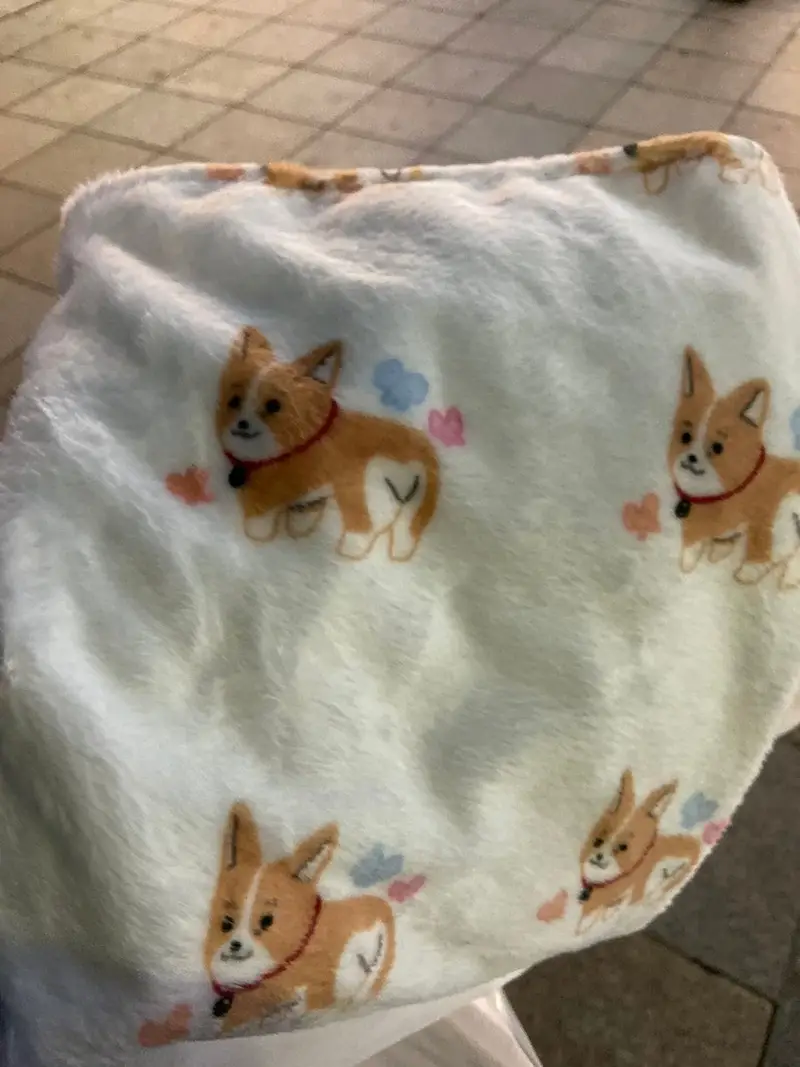 가로 양모 담요 (S) 75x55cm 구매 제작 후기 개인제작 도안으로 담요 만들었는데 너무너무 잘뽑혀서 귀여워요ㅠㅠ- 마플 리얼 후기