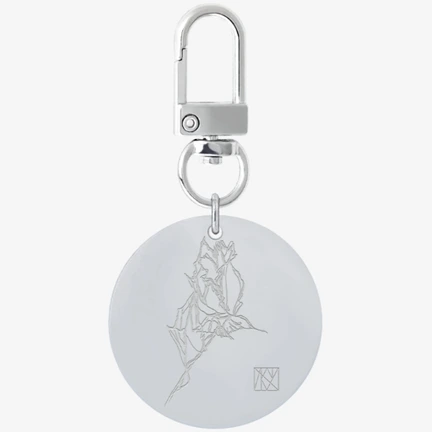 KAGONY Accessories, Dead Rose keyring