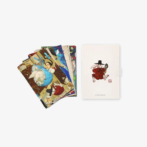 흑요석 , Fairytale Series Postcard Kit 15pcs