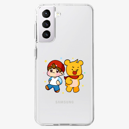 캐릭온 Shop Phone ACC, Galaxy S21 Clear Soft TPU Case