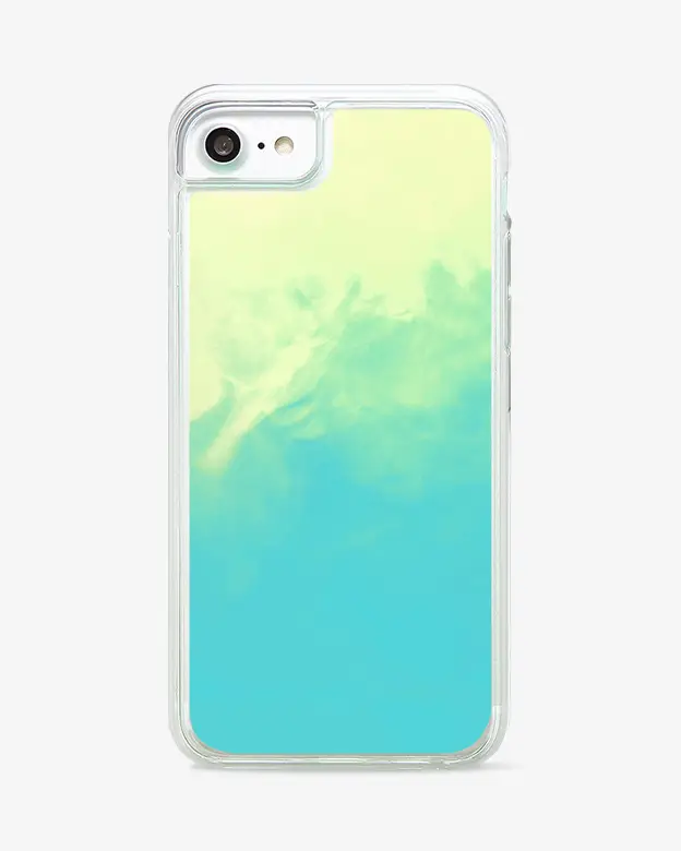 iPhone SE2 Neon Sand Case (Blue White)