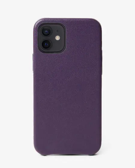 iPhone 12 PU Leather Case