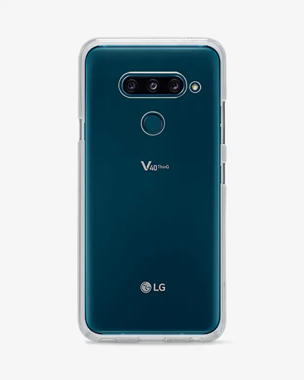 LG V40 Clear Soft TPU Case