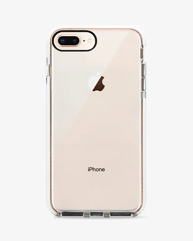 iPhone 8 Plus Anti Shock Soft Case (White)