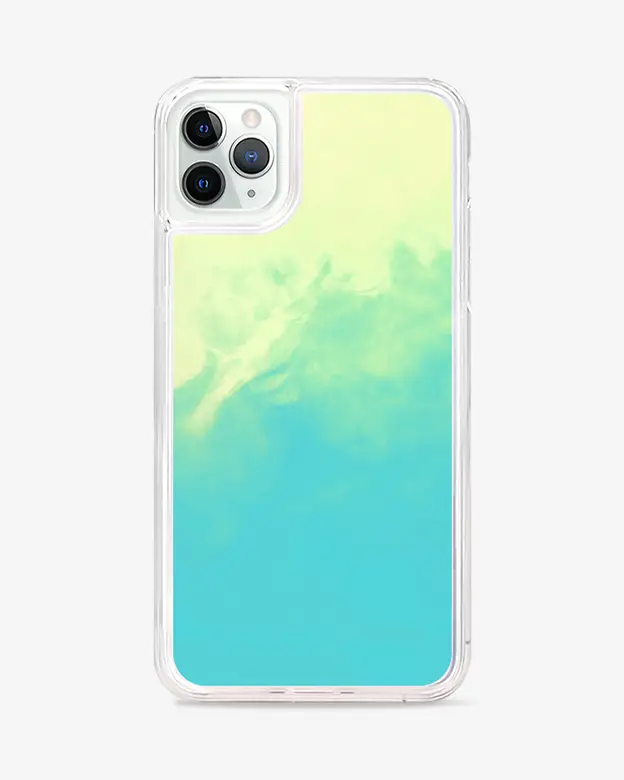 iPhone 11 PRO MAX Neon Sand Case (Blue White)