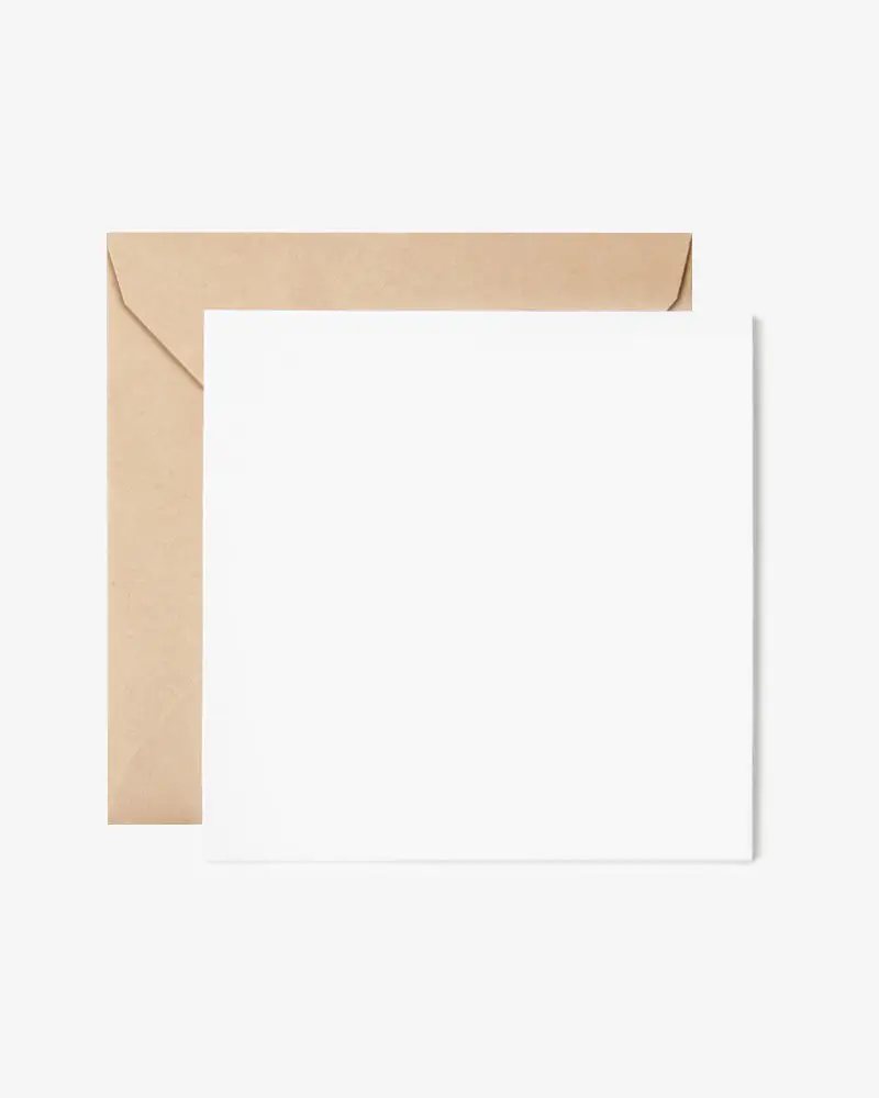 Square Postcard + Envelop