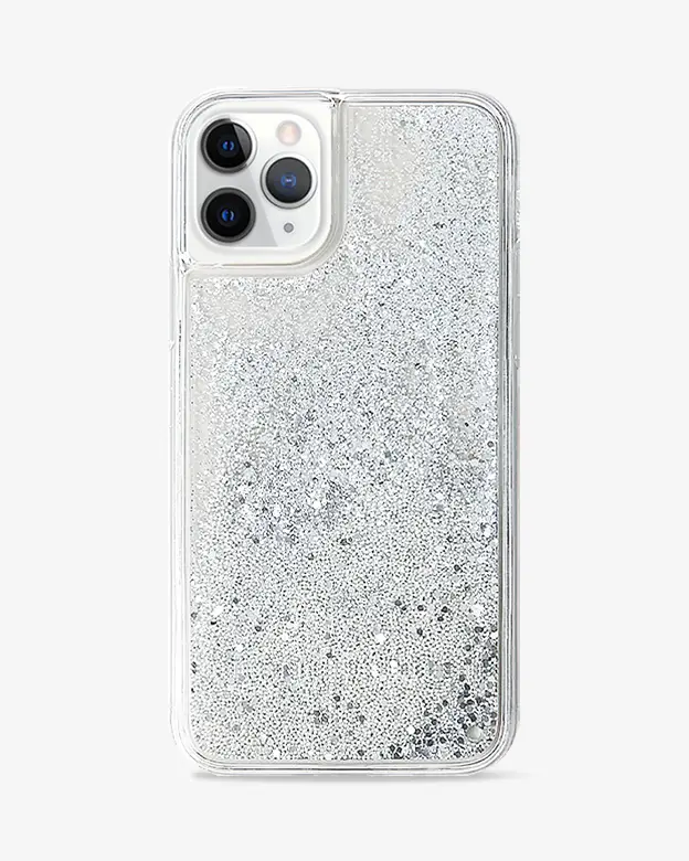 iPhone 11 PRO Glitter Case (Silver)