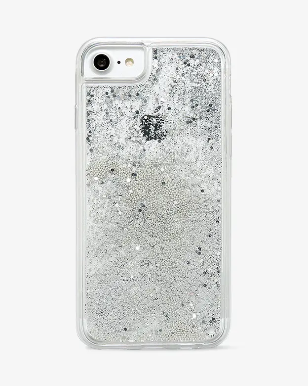 iPhone 7 Glitter Case (Silver)
