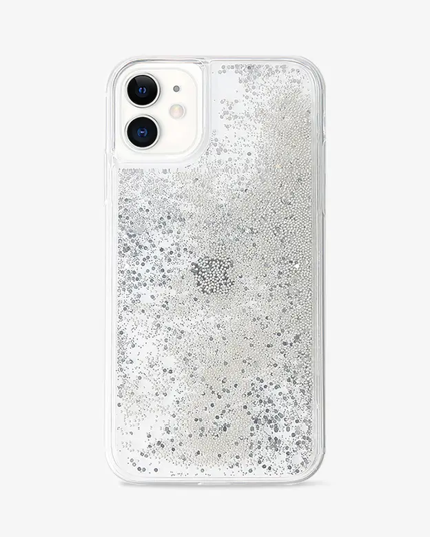 iPhone 11 Glitter Case (Silver)