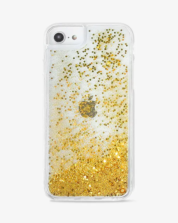 iPhone X/XS Glitter Case (Gold)