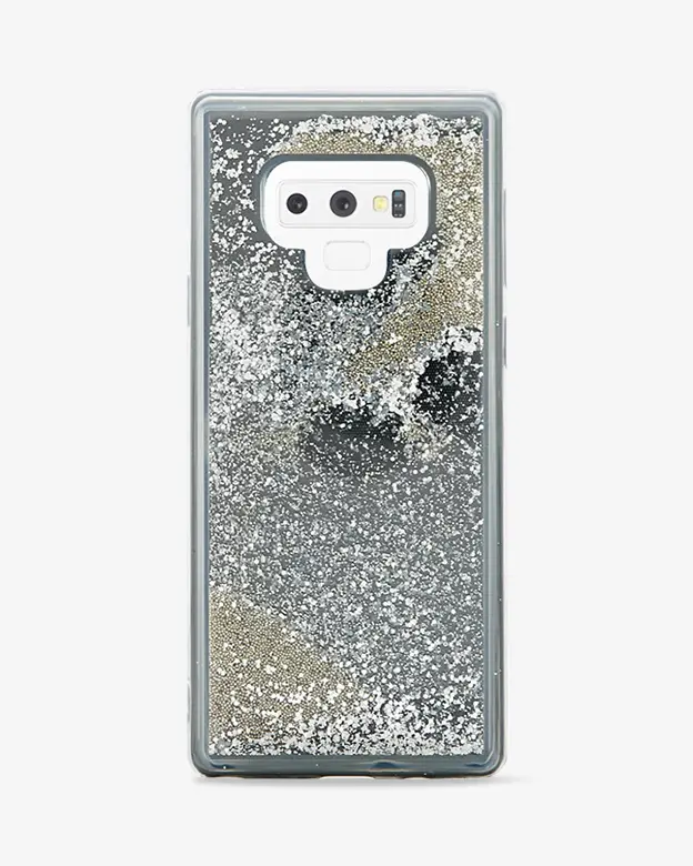 Galaxy Note 9 Glitter Case (Silver)