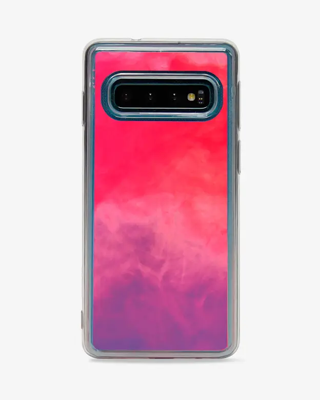 갤럭시 S10 네온샌드 케이스 (블루핑크)