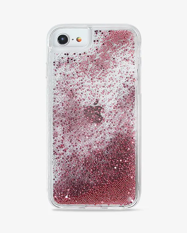 iPhone SE2 Glitter Case (Pink)