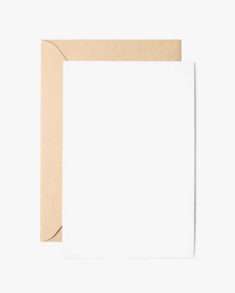 Big Postcard + Envelop (Vertical)