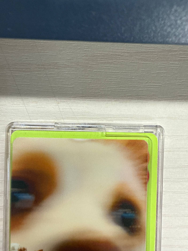 MagSafe Clear Card Holder Purchased 2.4 x 3.5 in 제작 후기 Delivery was very fast and the printing quality was good.- 마플 리얼 후기