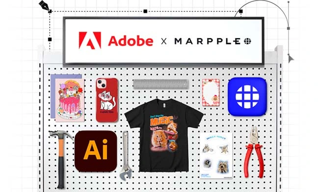 AdobeとMarppleShop
