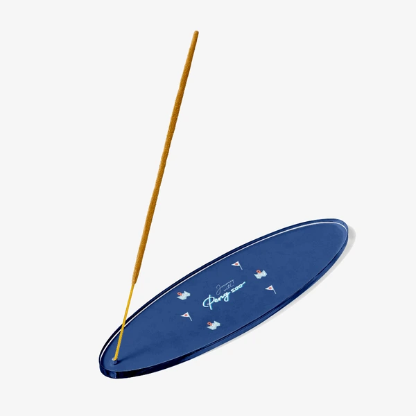 자이언트 펭TV Goods, Surfboard Shaped Acrylic Incense Holder