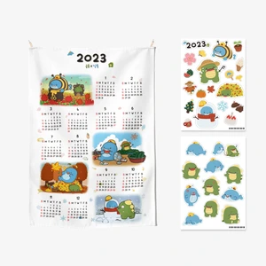 DINO X SLEEPGROUND calender sticker set's product review thumbnail image