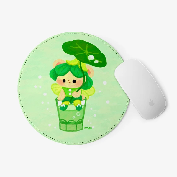 SAEMSTER Stationery, Round Mouse Pad