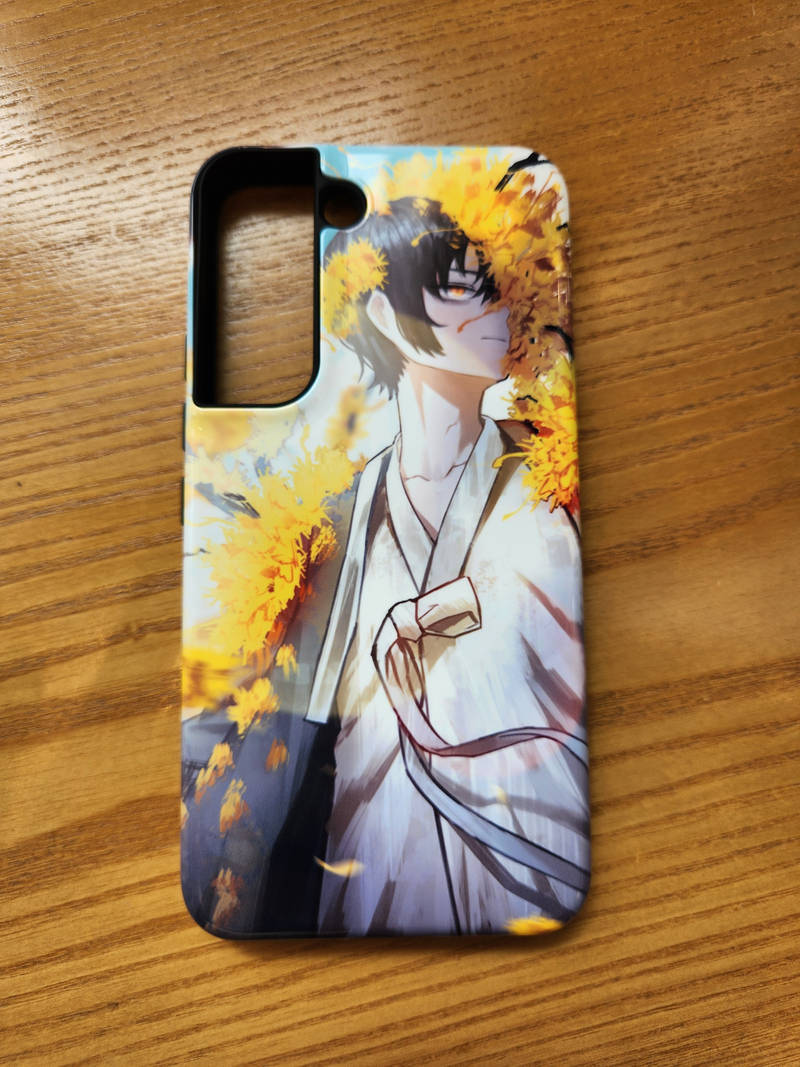 ギャラクシー S22 バンパーケース (光沢あり) Galaxy S22 購入 제작 후기 画質割れたり壊れることなく本当にきれいに制作されました！遊光ケースにしたら高級感も出ていいですよ👍👍- 마플 리얼 후기