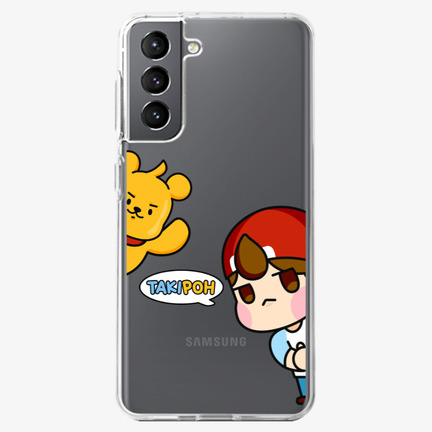 캐릭온 Shop Phone ACC, Galaxy S21 Clear Soft TPU Case