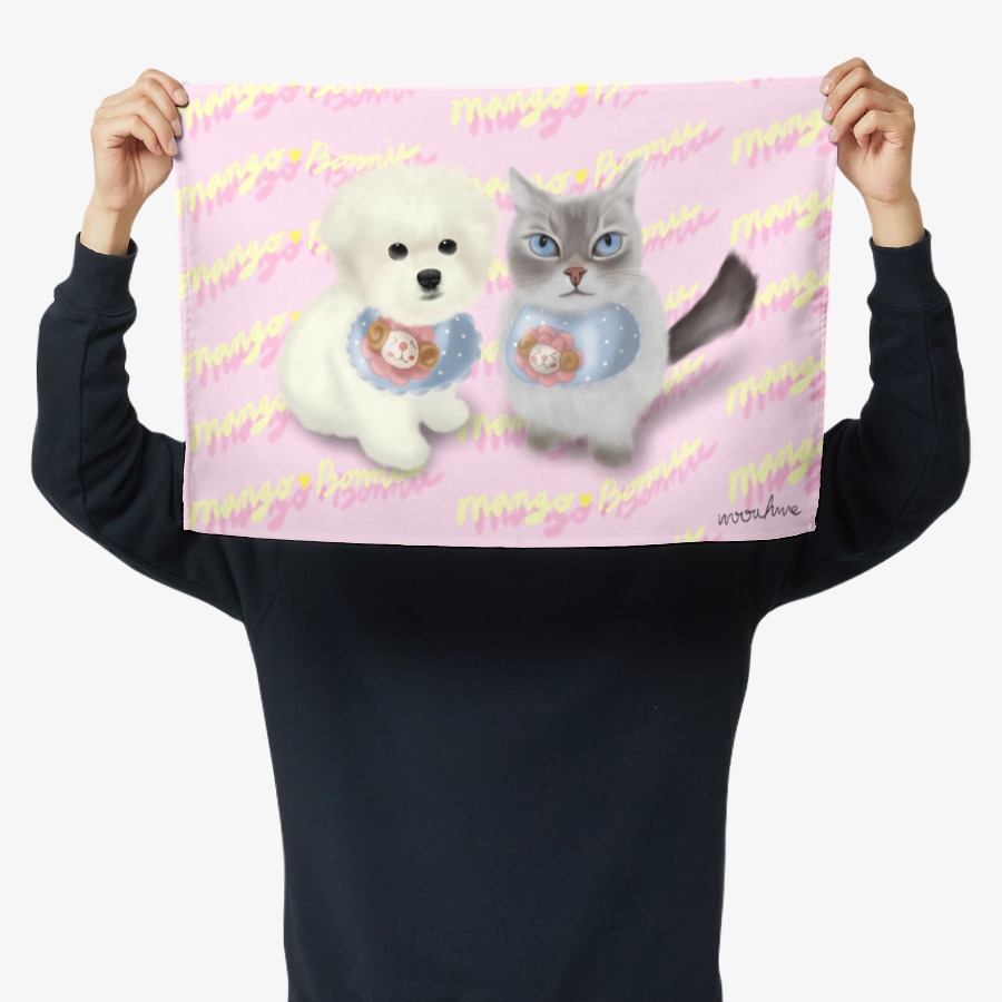 Best friend fabric poster, MARPPLESHOP GOODS