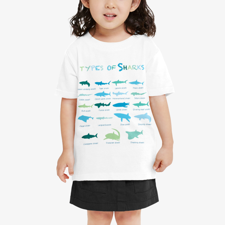 Sharks Kids Tshirts, MARPPLESHOP GOODS