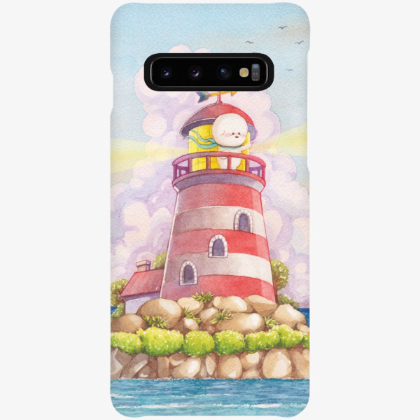 Red Lighthouse Galaxy Case, MARPPLESHOP GOODS