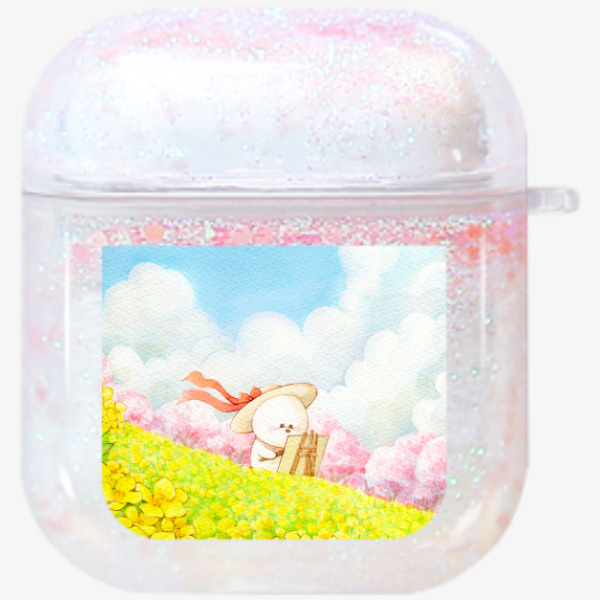 Paint spring Airpods Case, MARPPLESHOP GOODS