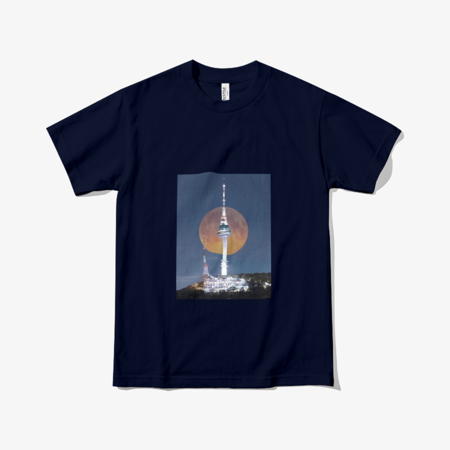 Modish N Tower Front T Shirts, 마플샵 굿즈