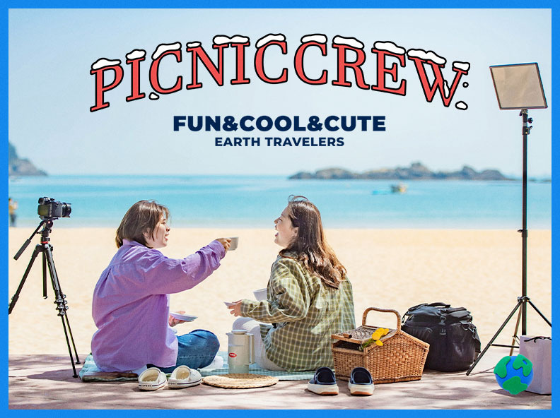 ‘Eat, play, love’ travel YouTuber
Picnic Crew is back