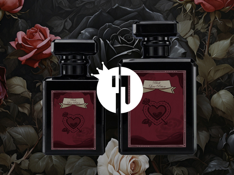 a magical rose scent
Black love potion