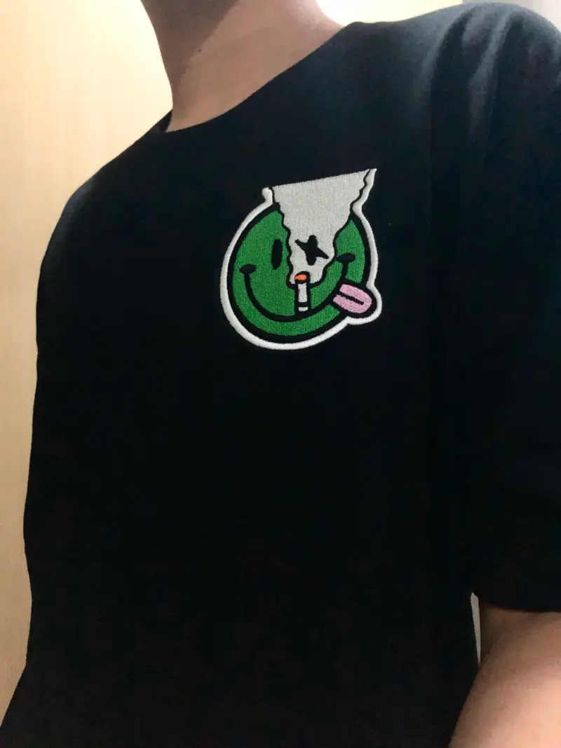 20수 Value 라운드 티셔츠(남녀공용) L(95) / 2XL(105) 구매 제작 후기 자수로 햇는데 야무져요!!- 마플 리얼 후기