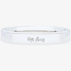 lips fairy Accessories, 4mm Surgical Steel Basic Engraved Ring