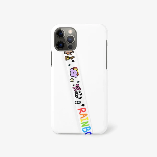 ONLY원 Phone ACC, Rainbow clear strap