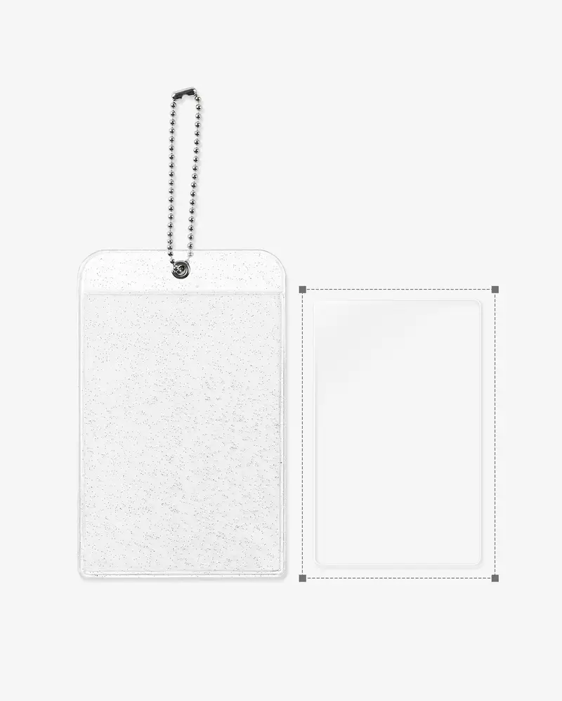 Transparent Photo Card+Photo Card Holder (White Layer)