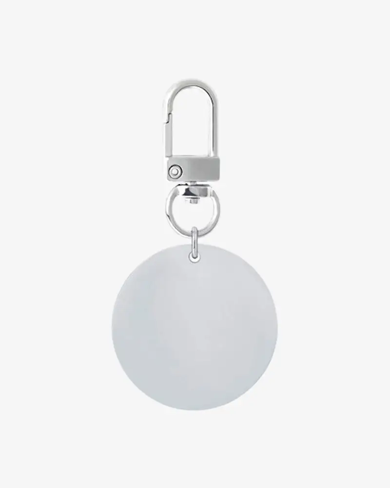 Surgical Steel Round Pendent KeyChain 25mm