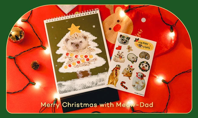 Merry Christmas
with Meow-Dad