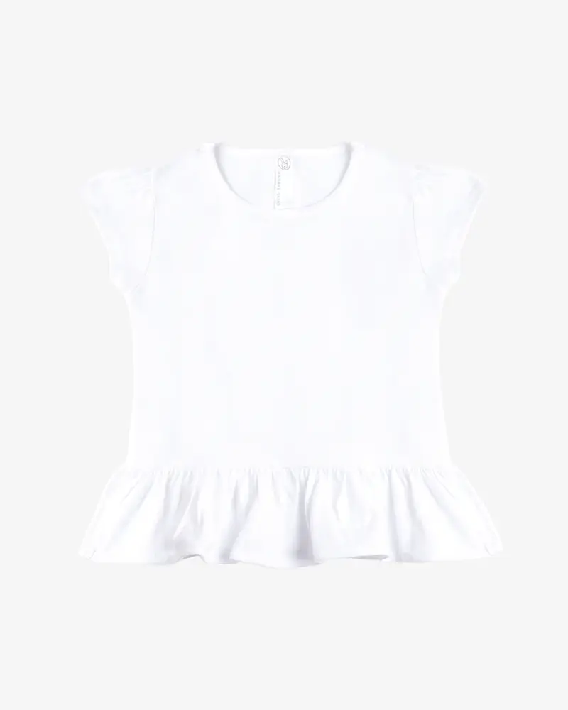 RabbitSkins Toddler Ruffle Tee