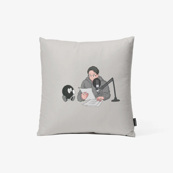 채널휸 Fabric, Velboa Modern Cushion (M)