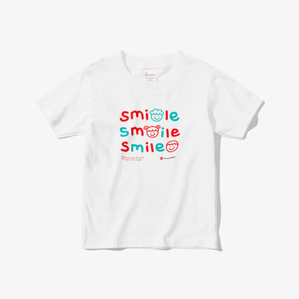 Smile 아동 반팔 티셔츠, feature